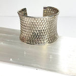 Silver Weave Cuff BraceletJinjaBRACELET