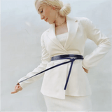 Skinny Wrap Belt in MarineADA Collection Beltsbelts
