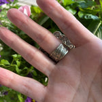 Statement Adjustable Turquoise Cluster RingZiabirdRINGS