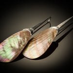 Sterling Silver Brown Mother of Pearl EarringsJinjaEARRINGS