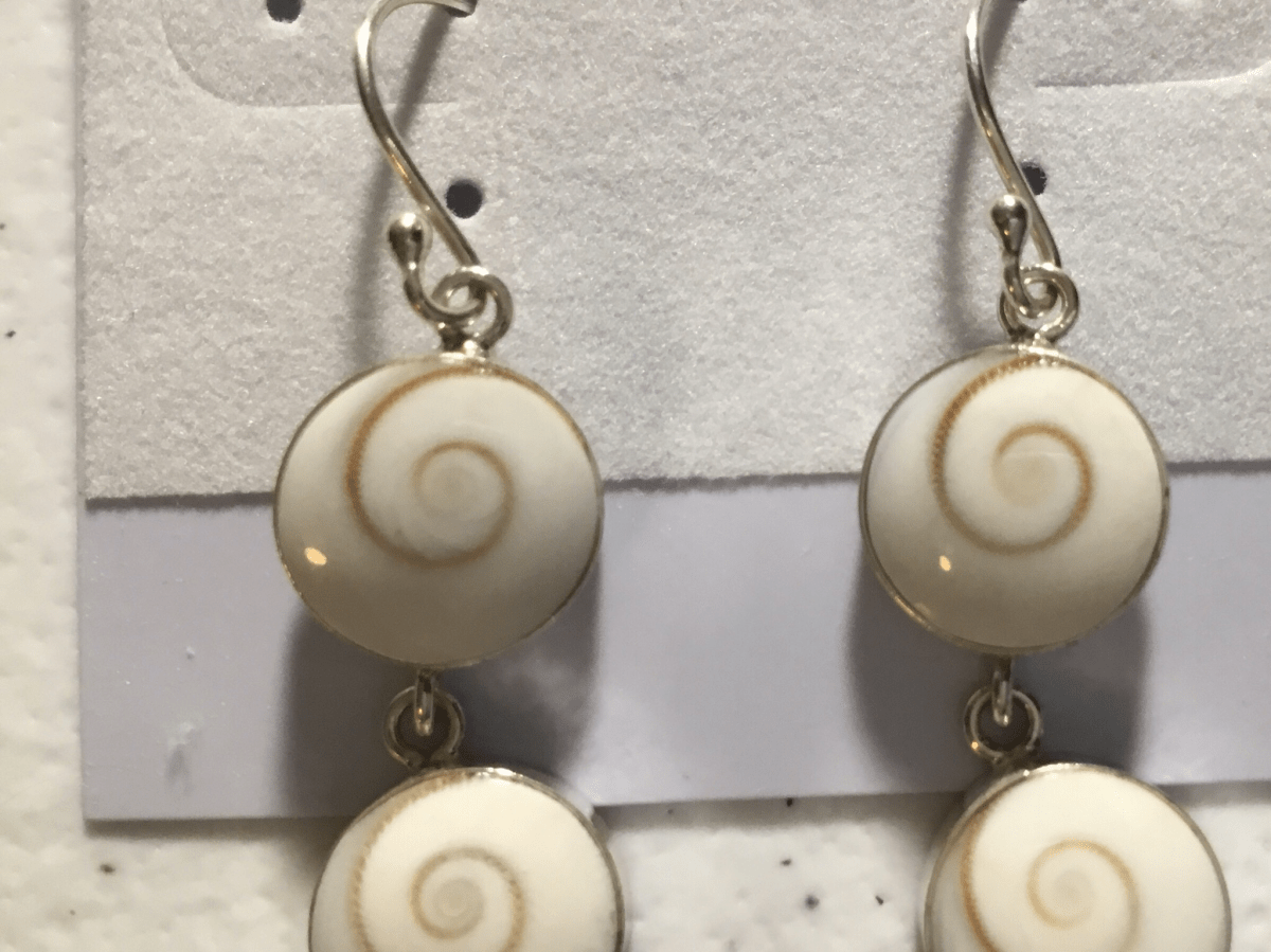 Sterling Silver Double Shiva EarringsJinjaEARRINGS