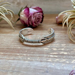 Sterling Silver Hudson Feather Cuff – Fits 5.5” Wrist – Handmade by Artist Jason OggThe Bijoux FAB JewelryBRACELET