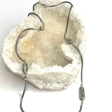 Sterling Silver Long Handmade Beads NecklaceJinjaNECKLACES