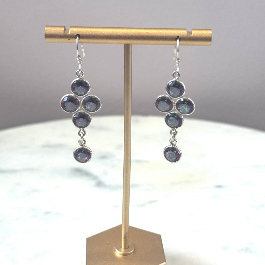 Sterling Silver Mystic Topaz EarringsJinjaEARRINGS