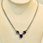 Sterling Silver Natural Amethyst NecklaceJinjaNECKLACES