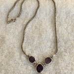 Sterling Silver Natural Amethyst NecklaceJinjaNECKLACES
