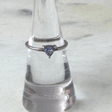Sterling Silver Tanzanite Heart RingJinjaRINGS