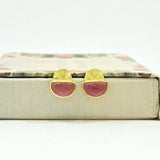 Stud Earring - Pink TourmalineSchmuckoo BerlinEARRINGS