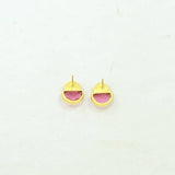 Stud Earring - Pink TourmalineSchmuckoo BerlinEARRINGS