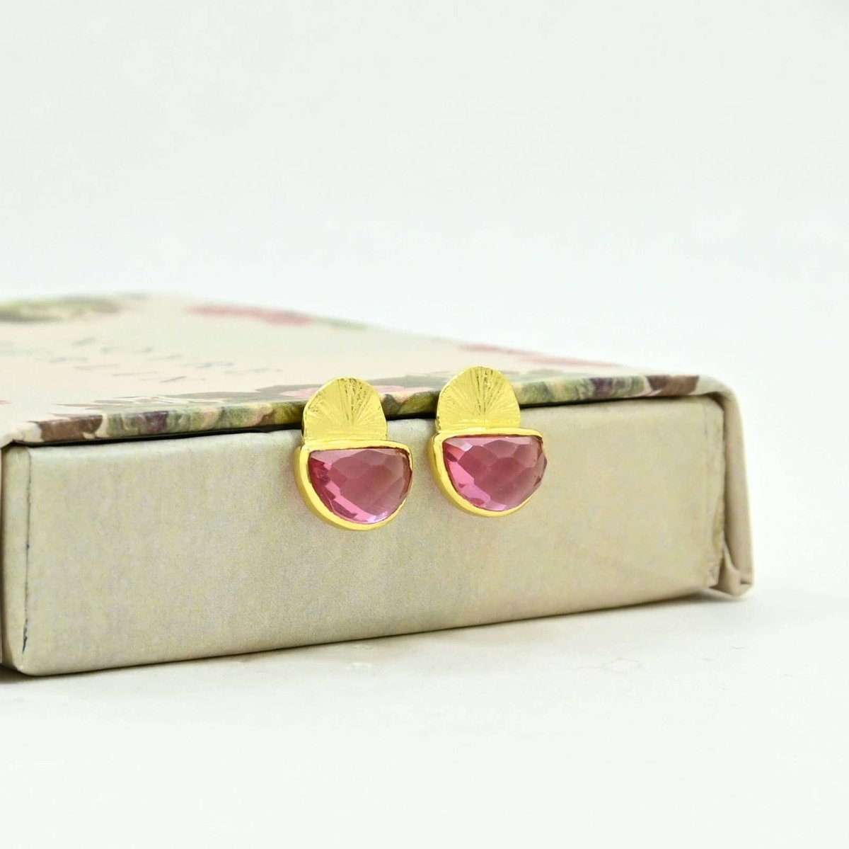 Stud Earring - Pink TourmalineSchmuckoo BerlinEARRINGS