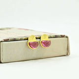Stud Earring - Pink TourmalineSchmuckoo BerlinEARRINGS