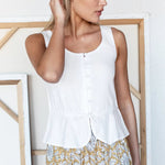 Studio Peplum Top - SaltEmerson FryTOPS