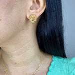 Sugar Skull Stud Earrings, online exclusiveOlmoxSTUD EARRINGS