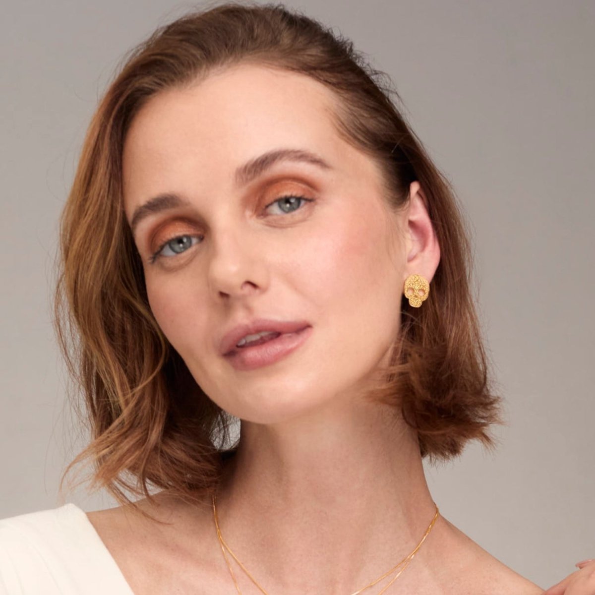 Sugar Skull Stud Earrings, online exclusiveOlmoxSTUD EARRINGS