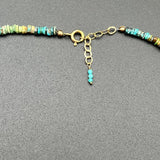 Summer Shaded Heishi Turquoise NecklaceBeth ZinkNECKLACES