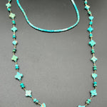 Summer Shaded Heishi Turquoise NecklaceBeth ZinkNECKLACES