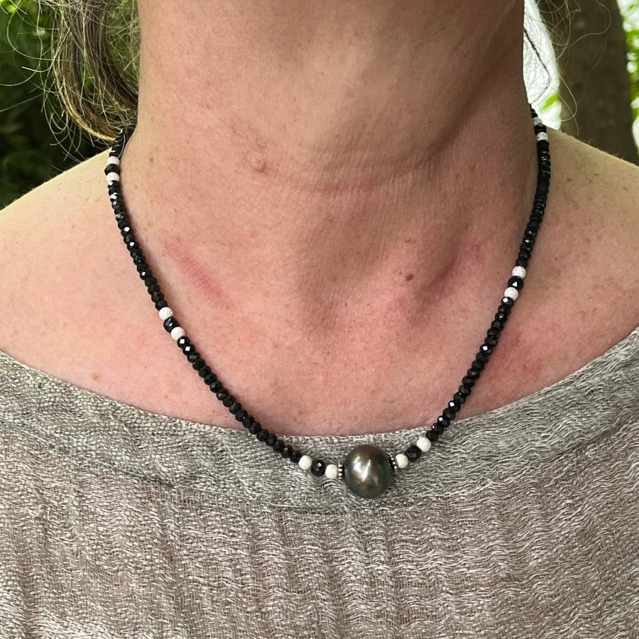 Tahitian Gray Pearl NecklaceZiabird Private LabelNECKLACES