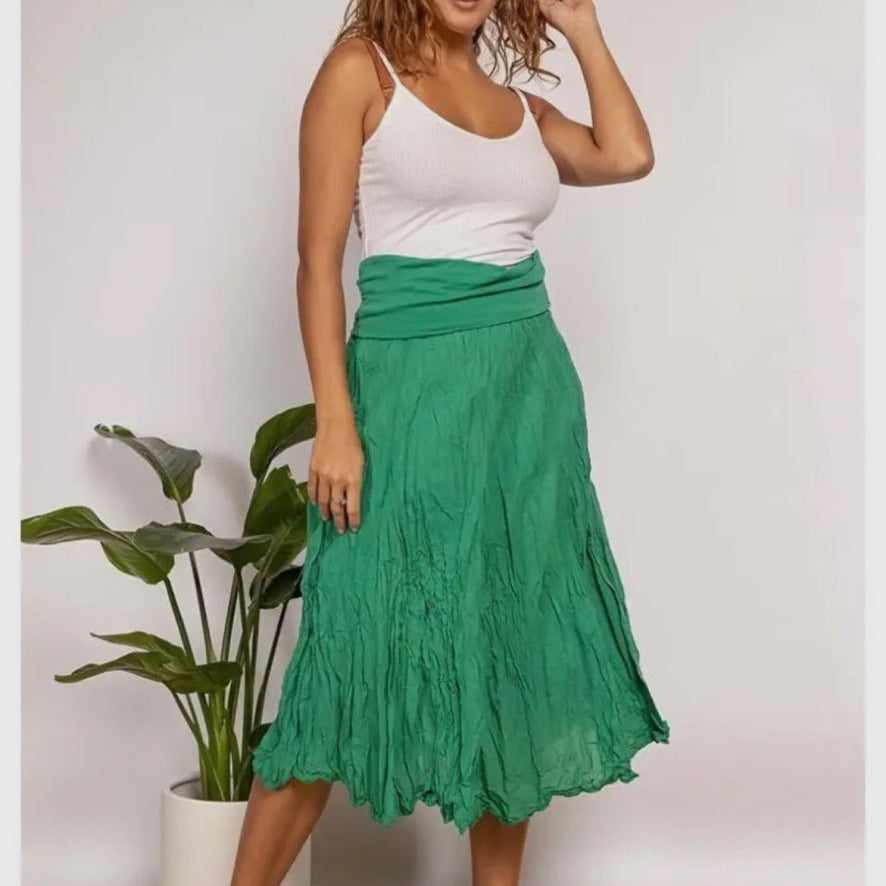 THE Cotton Skirt (Shades of Color)ColetteSKIRT