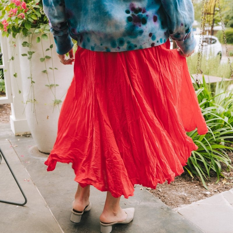 THE Cotton Skirt (Shades of Color)ColetteSKIRT