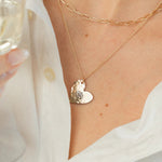 Third Eye Heart NecklaceKenda KistNECKLACES