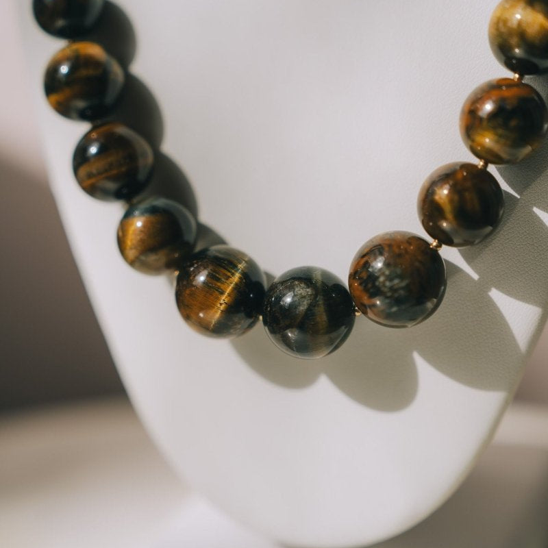 Tiger Eye Necklace & Matching EarringsDebra PyeattNECKLACES