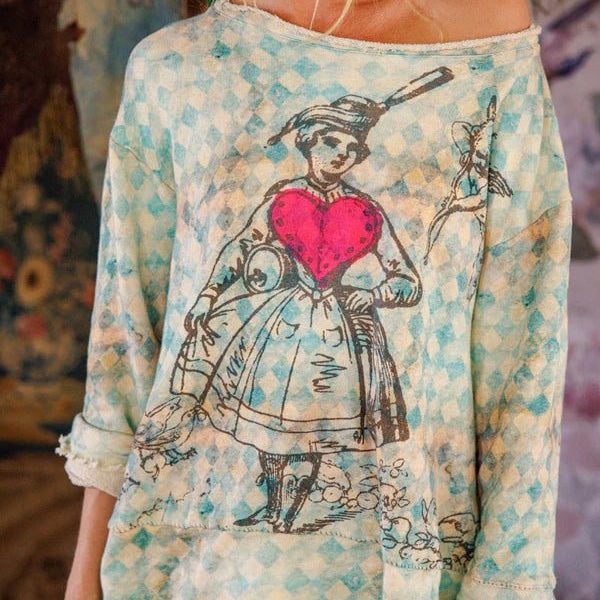 Top 2170 - SOY Hermosa Sweatshirt - TangierMagnolia PearlSWEATER