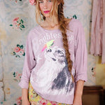 TOP 2197 - Brightest Eyes Viggo Tee - Lychee BlossomMagnolia PearlTOPS