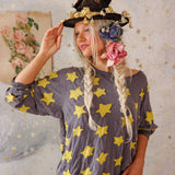 Top 2328 - Star Applique Viggo Tee - BravoMagnolia PearlTOPS