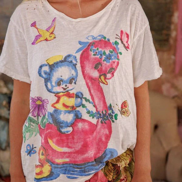 Top 2392 - Fellow Ship Voyage Tee - TrueMagnolia PearlTOPS