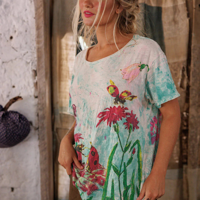 Top 2469 - Be My Ladybug Tee - SplendidMagnolia PearlTOPS