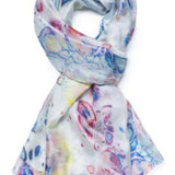 Tranquil – Mulberry Silk Shawl - 28”x78”ZiabirdACCESS