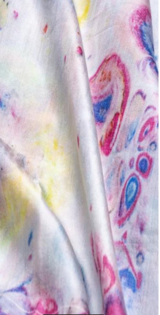 Tranquil – Mulberry Silk Shawl - 28”x78”ZiabirdACCESS