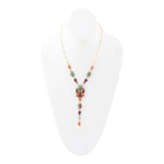 Turquoise, Amethyst & Orange Coral NecklaceBarse JewelryNECKLACES