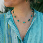 Turquoise Barrel NecklaceBeth ZinkNECKLACES