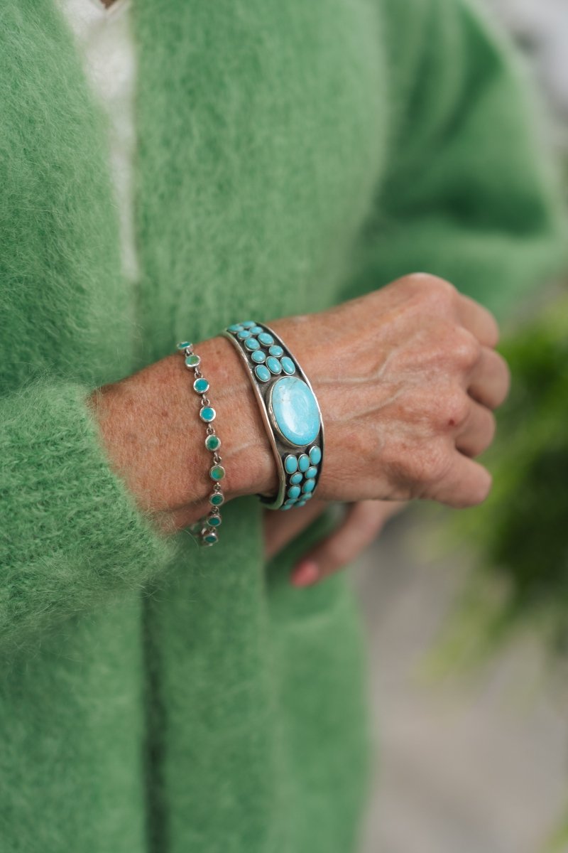 Turquoise Cuff BraceletRare FindsEARRINGS