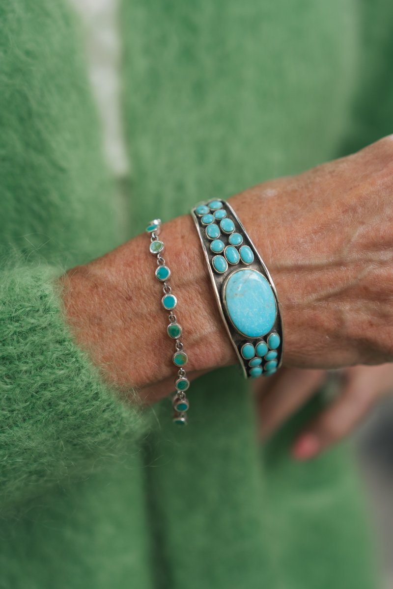 Turquoise Cuff BraceletRare FindsEARRINGS
