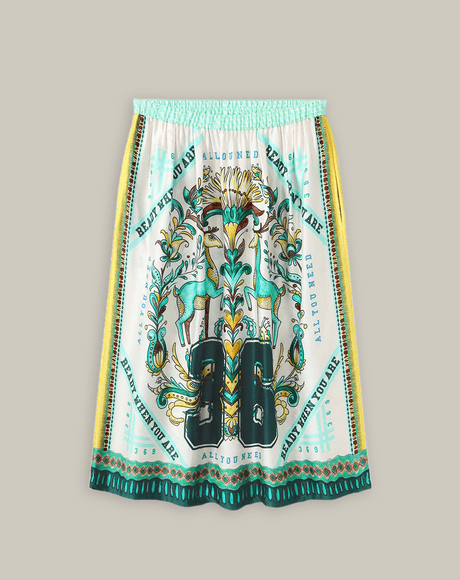 Vanessa Sporty Jade Midi Skirt - “All you need”!Me369SKIRT