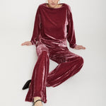 Velvet Palazzo TrousersOttod'Amepants