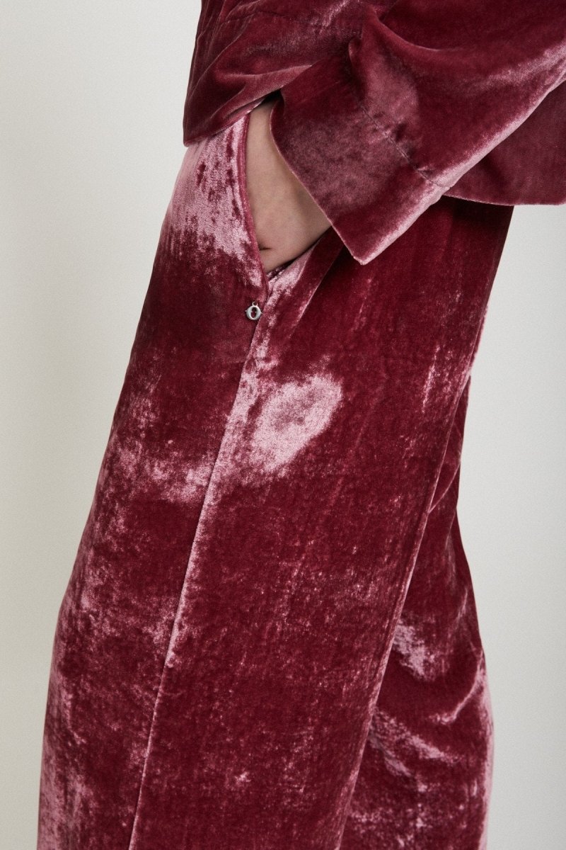 Velvet Palazzo TrousersOttod'Amepants
