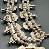 Vintage Navajo Turquoise Squash Blossom (1970s)ZiabirdNECKLACES