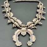 Vintage Navajo Turquoise Squash Blossom (1970s)ZiabirdNECKLACES