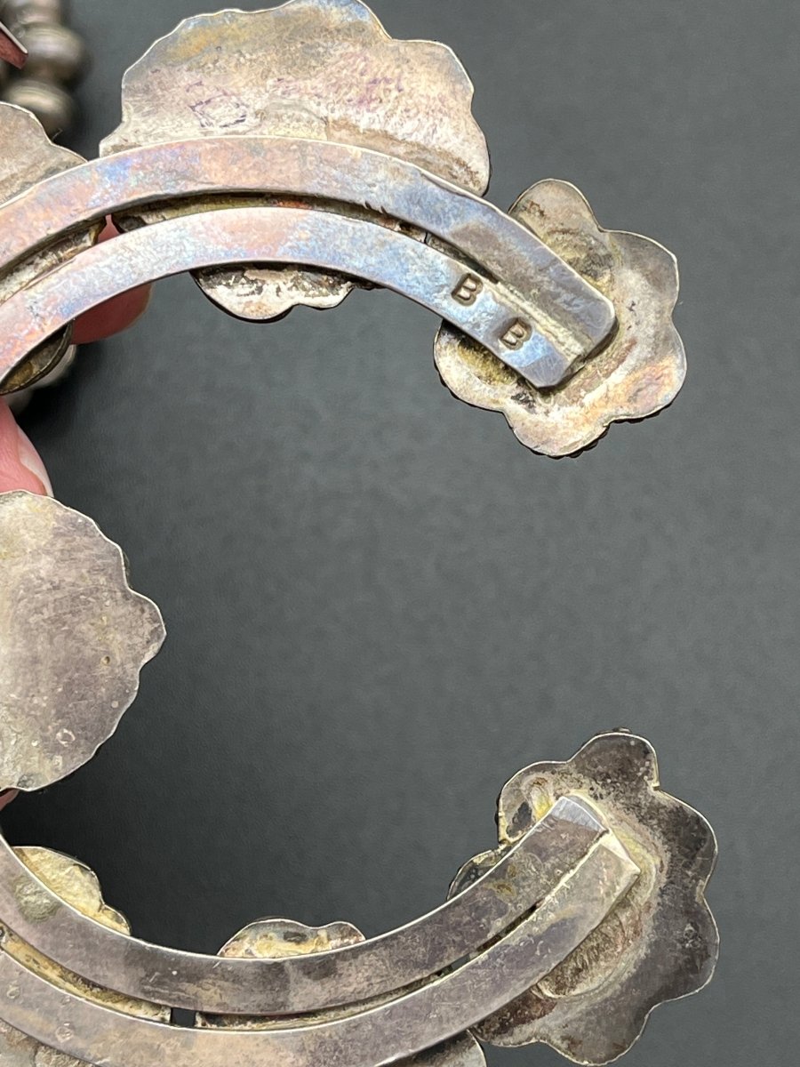 Vintage Navajo Turquoise Squash Blossom (1970s)ZiabirdNECKLACES