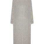 Voyage Shirt Dress - Black StripesThe HandloomDress