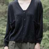 Whisper - Light Oversized Cashmere Cardigan - 2 ColorsCT PlageSWEATER