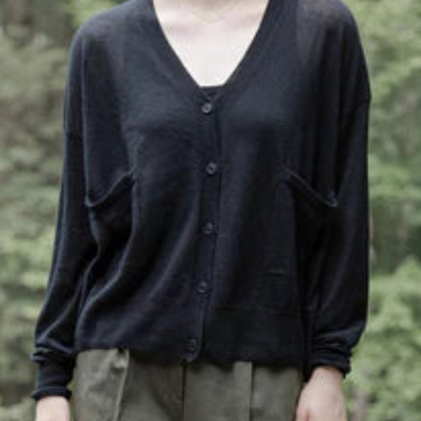 Whisper - Light Oversized Cashmere Cardigan - 2 ColorsCT PlageSWEATER