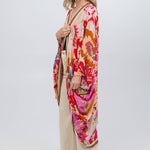 Wing Sleeve Floral KimonoSAACHIKimono