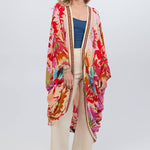 Wing Sleeve Floral KimonoSAACHIKimono