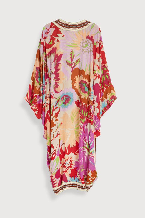 Wing Sleeve Floral KimonoSAACHIKimono