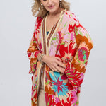 Wing Sleeve Floral KimonoSAACHIKimono