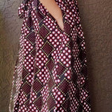 Women Long maxi Skirt - Black/Red/YellowIndia BatikSKIRT